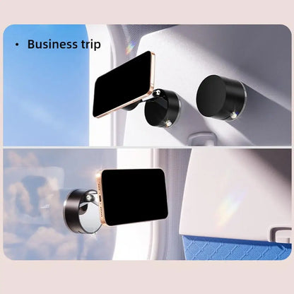 Vacuum Magnetic Suction Cup Folding Swivel Stand Double-sided Suction Cup For Universal Vacuum Swivel Stand Mobile Phone Holder