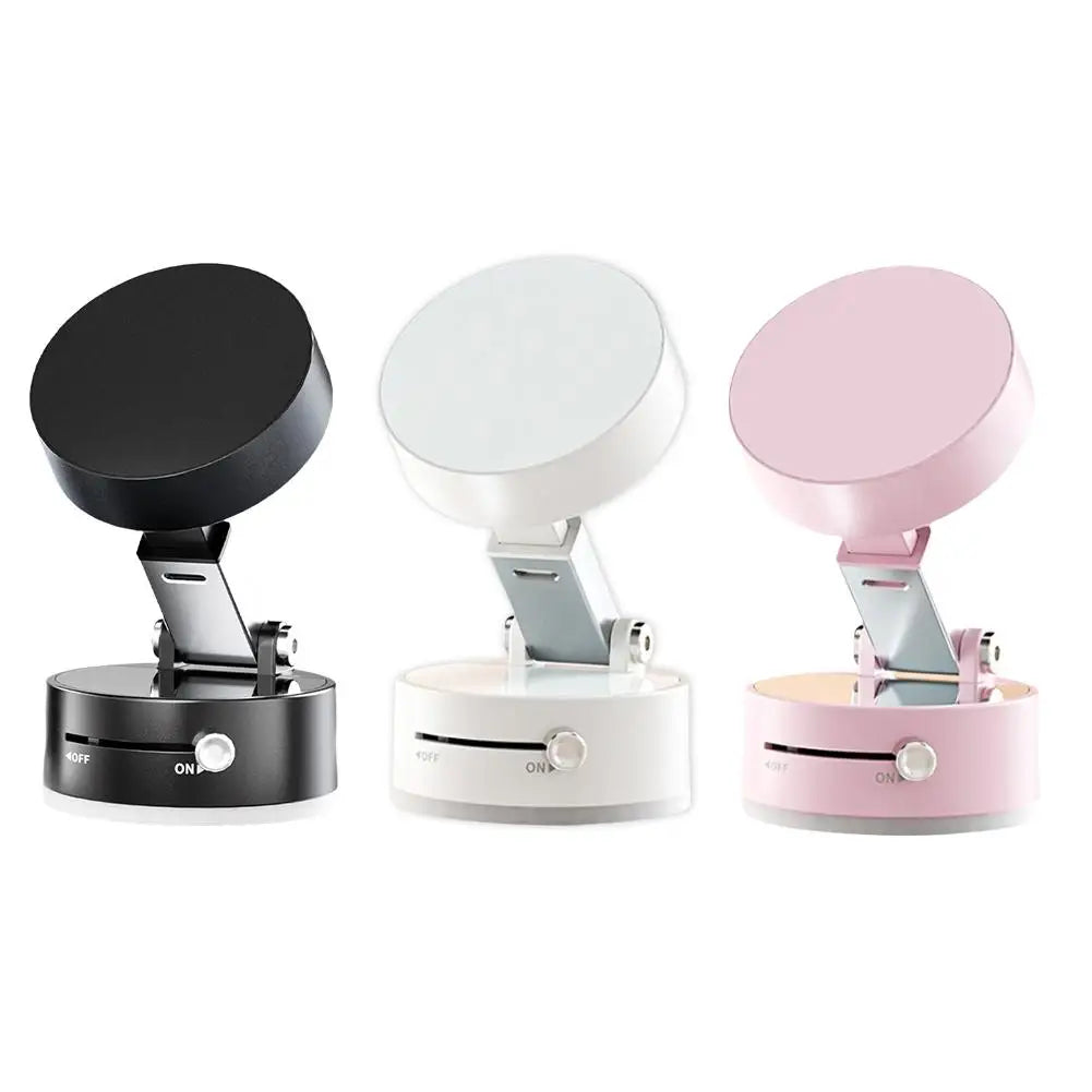 Vacuum Magnetic Suction Cup Folding Swivel Stand Double-sided Suction Cup For Universal Vacuum Swivel Stand Mobile Phone Holder