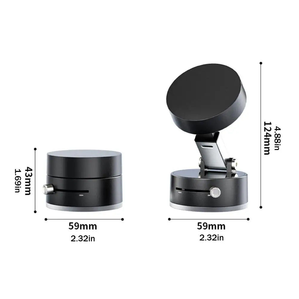 Vacuum Magnetic Suction Cup Folding Swivel Stand Double-sided Suction Cup For Universal Vacuum Swivel Stand Mobile Phone Holder